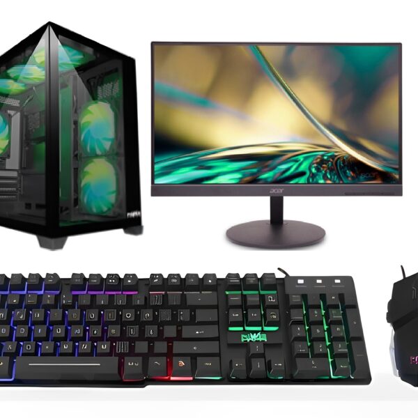 COMPUTADOR AMD RYZEN 5 9600X/ MEMORIA 16GB/ DISCO SSD 512GB/ MONITOR ACER