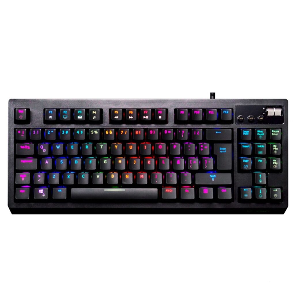 TECLADO VSG QUASAR NEGRO VG-K387