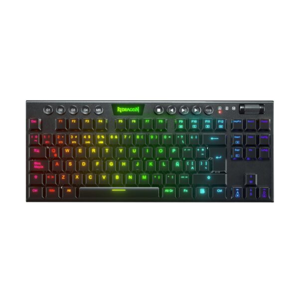 TECLADO REDRAGON HORUS CHROMA RGB INALAMBRICO K621