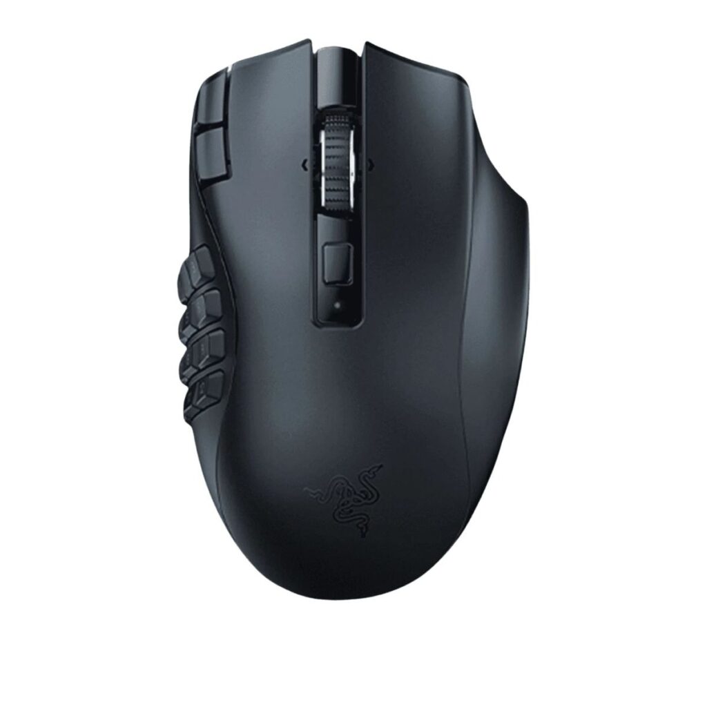 MOUSE RAZER NAGA V2 INALAMBRICO HYPERSPEED NEGRO