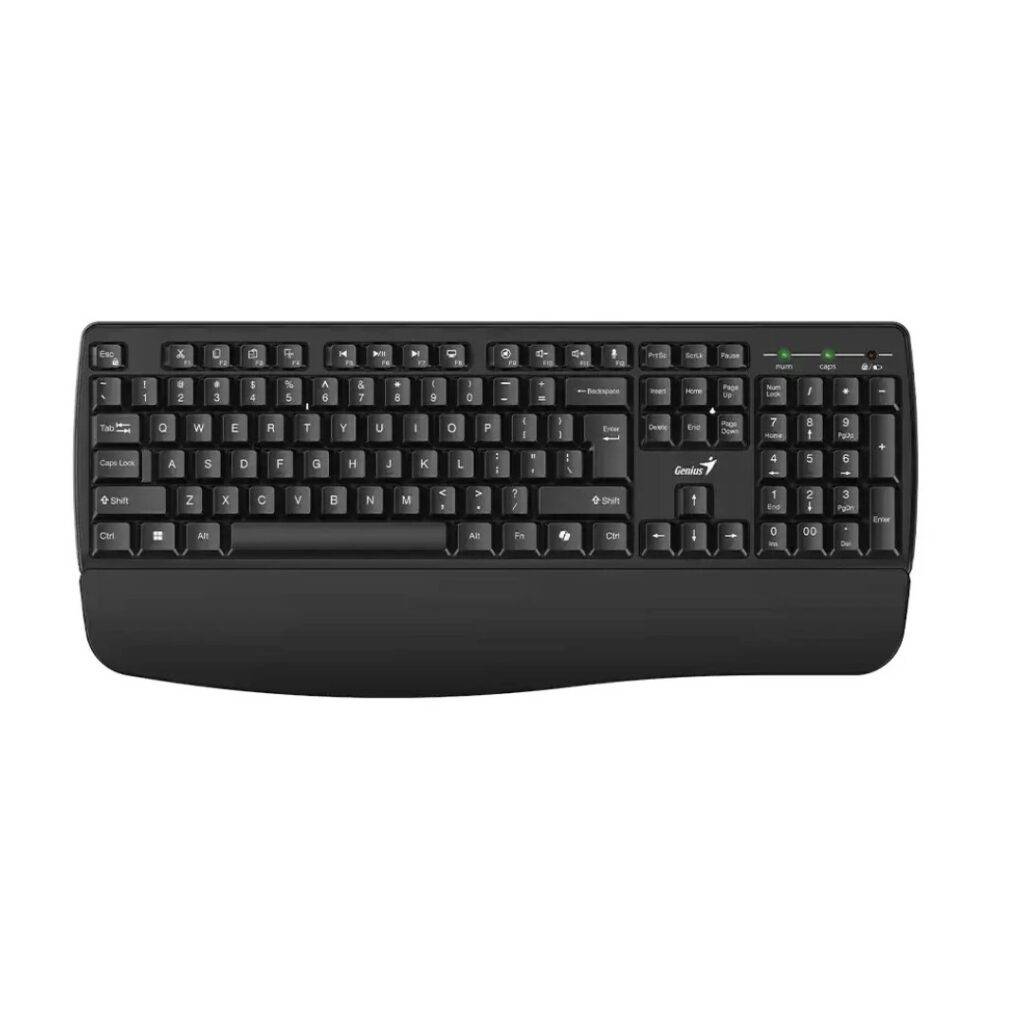 TECLADO GENIUS KB-7123 INALAMBRICO REPOSAMANOS