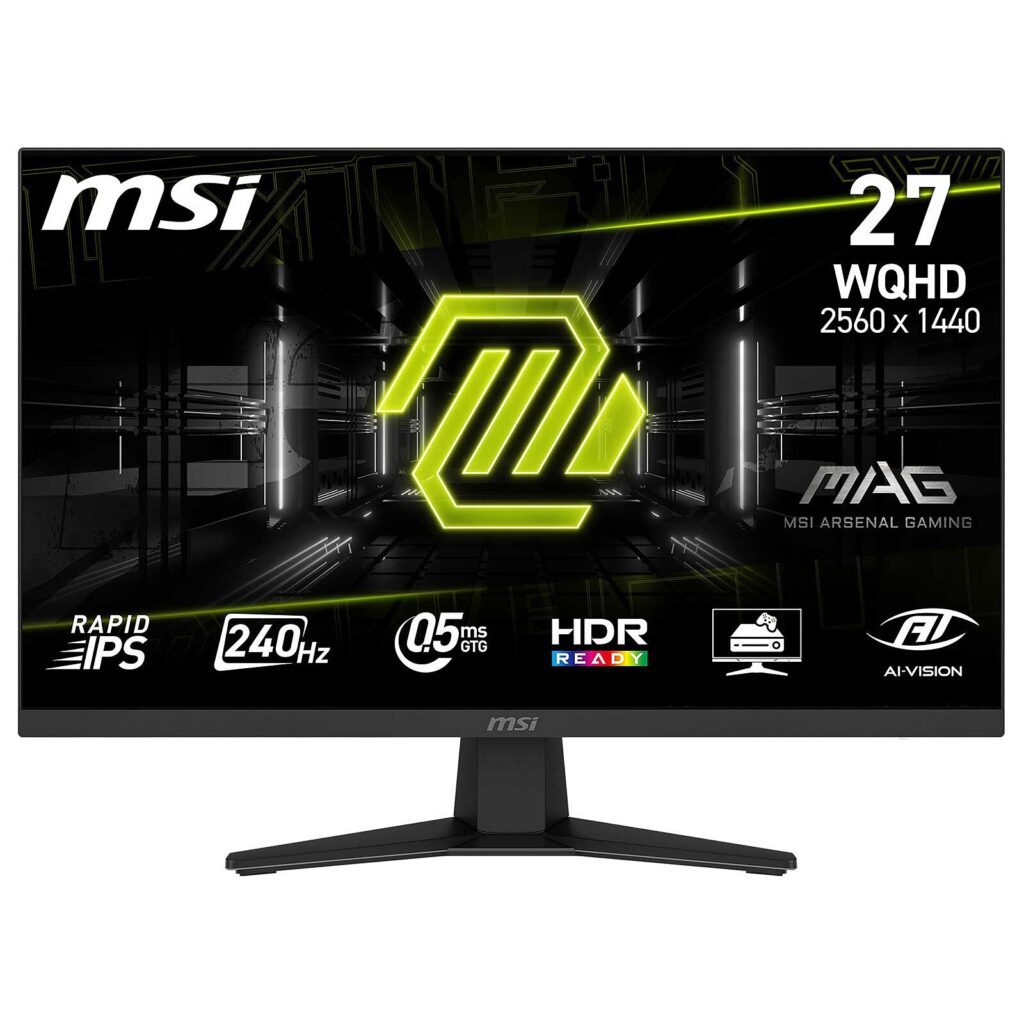 MONITOR MSI MAG 274 QFX24 27 IPS QHD 240HZ