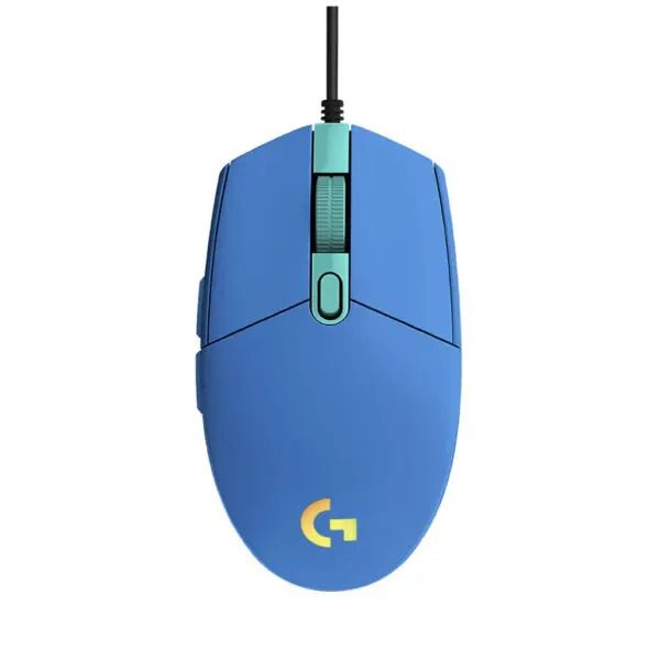 MOUSE G203 LOGITECH LIGHTSYNC GAMING AZUL