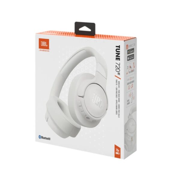AUDIFONOS JBL TUNE 720 BLUETOOTH BLANCO