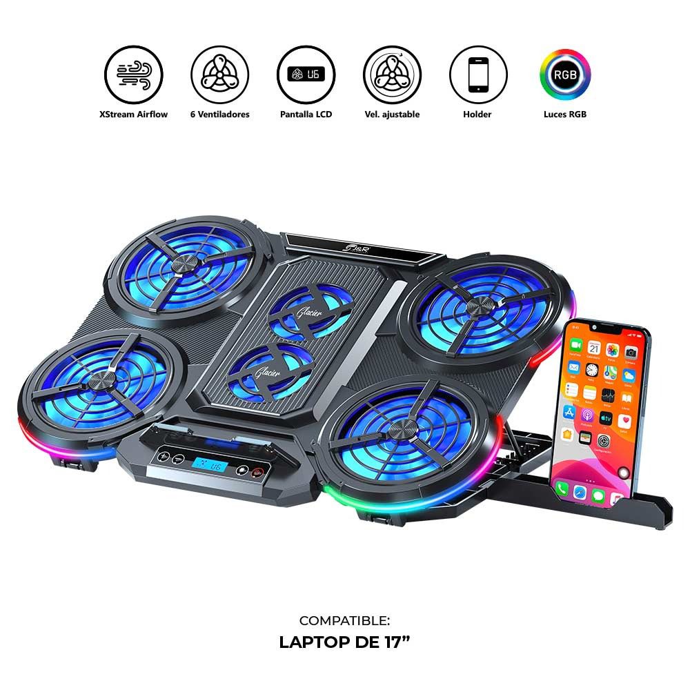 BASE JYR GLACIER RGB 6 ABANICOS