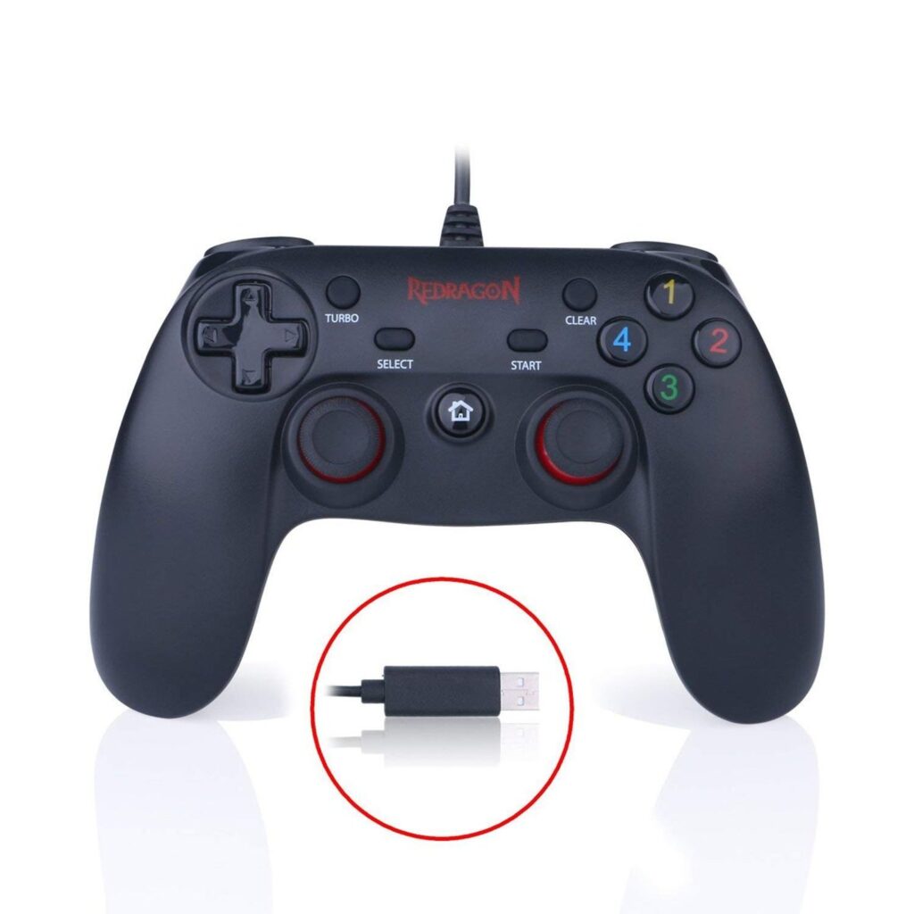 CONTROL REDRAGON USB SATURN PC PS3