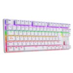 TECLADO T-DAGGER BORA LITE TGK-313 BLANCO