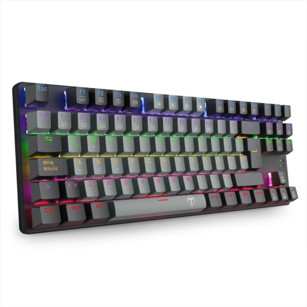 TECLADO T-DAGGER BORA LITE TGK-313 GRIS-NEGRO
