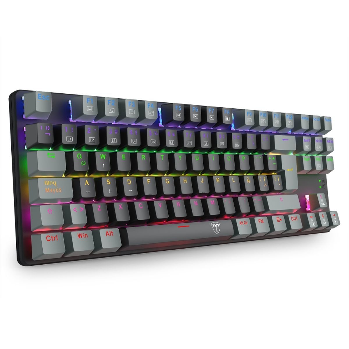 TECLADO T-DAGGER BORA LITE TGK-313 NEGRO-GRIS TECLADO T-DAGGER BORA LITE TGK-313 NEGRO-GRIS