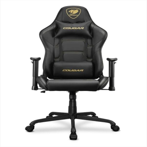 SILLA GAMER COUGAR ARMOR ELITE BLACK-AMARILLO1