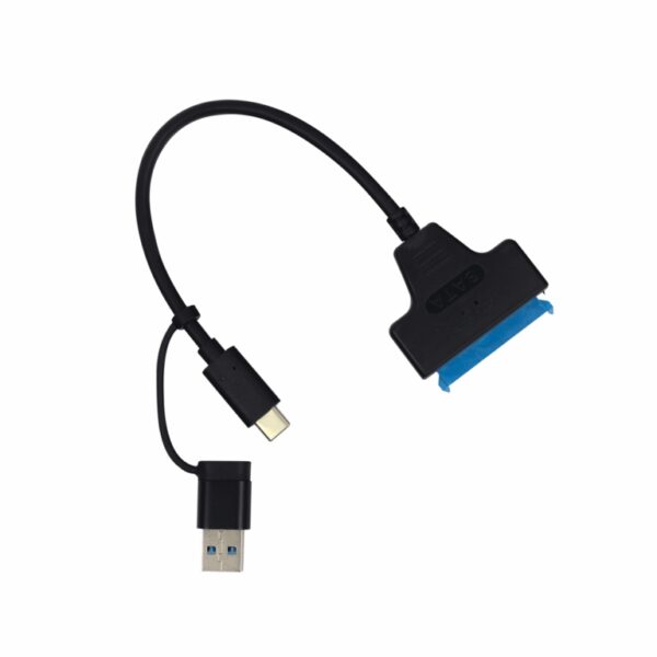 CABLE USB + TIPO C 3.0 A SATA 2.5plg