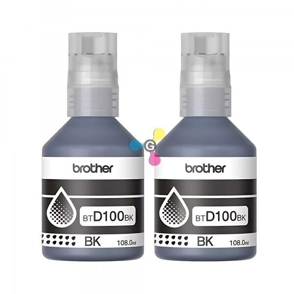 TINTA D100 BROTHER ORIGINAL NEGRO