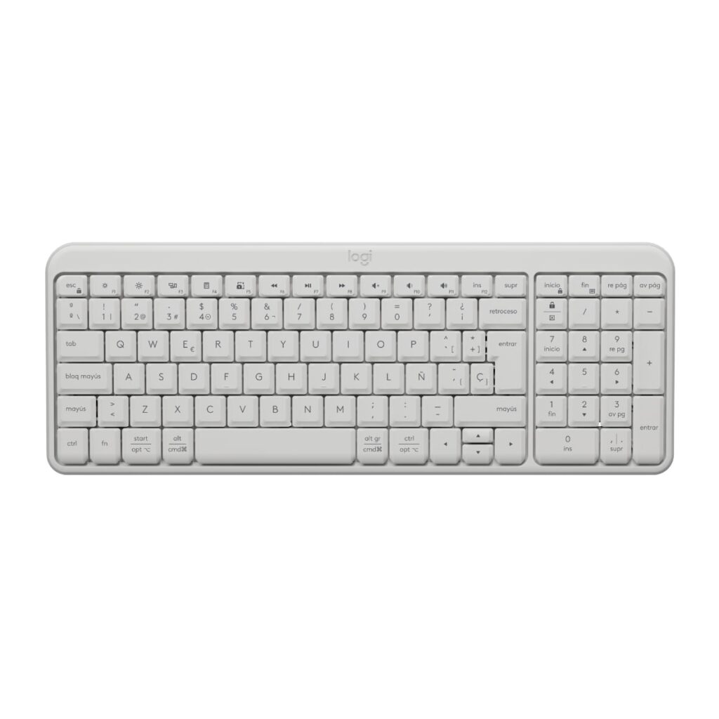 TECLADO LOGITECH BLUETOOTH K250 BLANCO