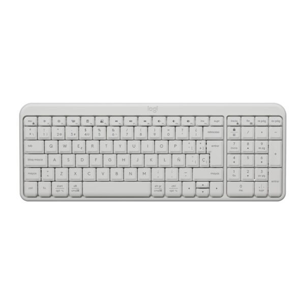 TECLADO LOGITECH BLUETOOTH K250 BLANCO