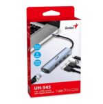 ADAPTADOR GENIUS USB 3.0 CON ETHERNET GIGABIT RJ45 UH 545