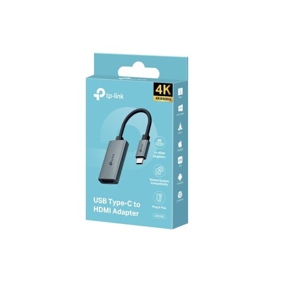 ADAPTADOR TP-LINK USB C A HDMI UA520C