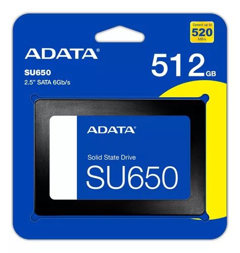 DISCO SSD 512GB ADATA SATA SU650