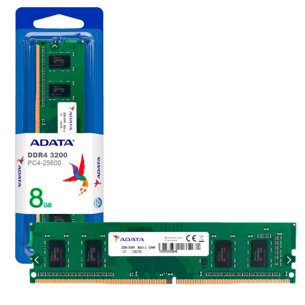MEMORIA ADATA 8GB DDR4 PARA PC BUS 3200MHZ