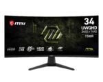 MONITOR MSI 34" GAMER MAG346CQDF 2K (3440 x 1440)/200HZ