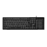 TECLADO GENIUS 820 SLIMSTAR DELGADO ILUMINADO
