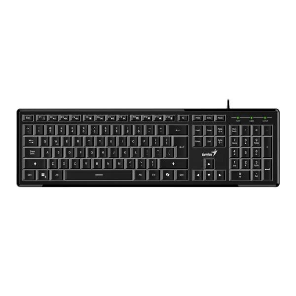 TECLADO GENIUS 820 SLIMSTAR DELGADO ILUMINADO