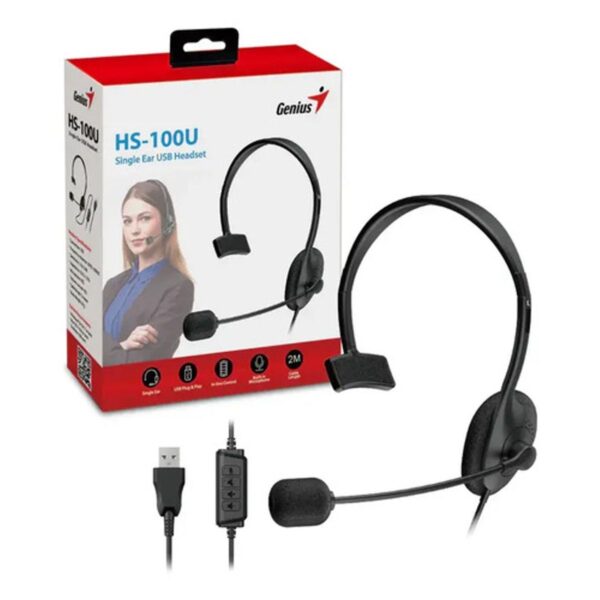 DIADEMA GENIUS HS-100U MONOAURAL