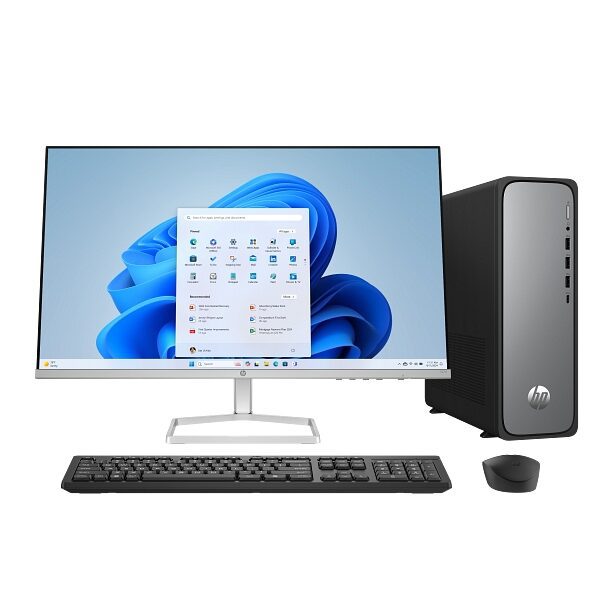 COMPUTADOR HP INTEL CORE I5 14400/ MEMORIA 8GB/ DISCO SSD 512GB/ MONITOR HP 24"